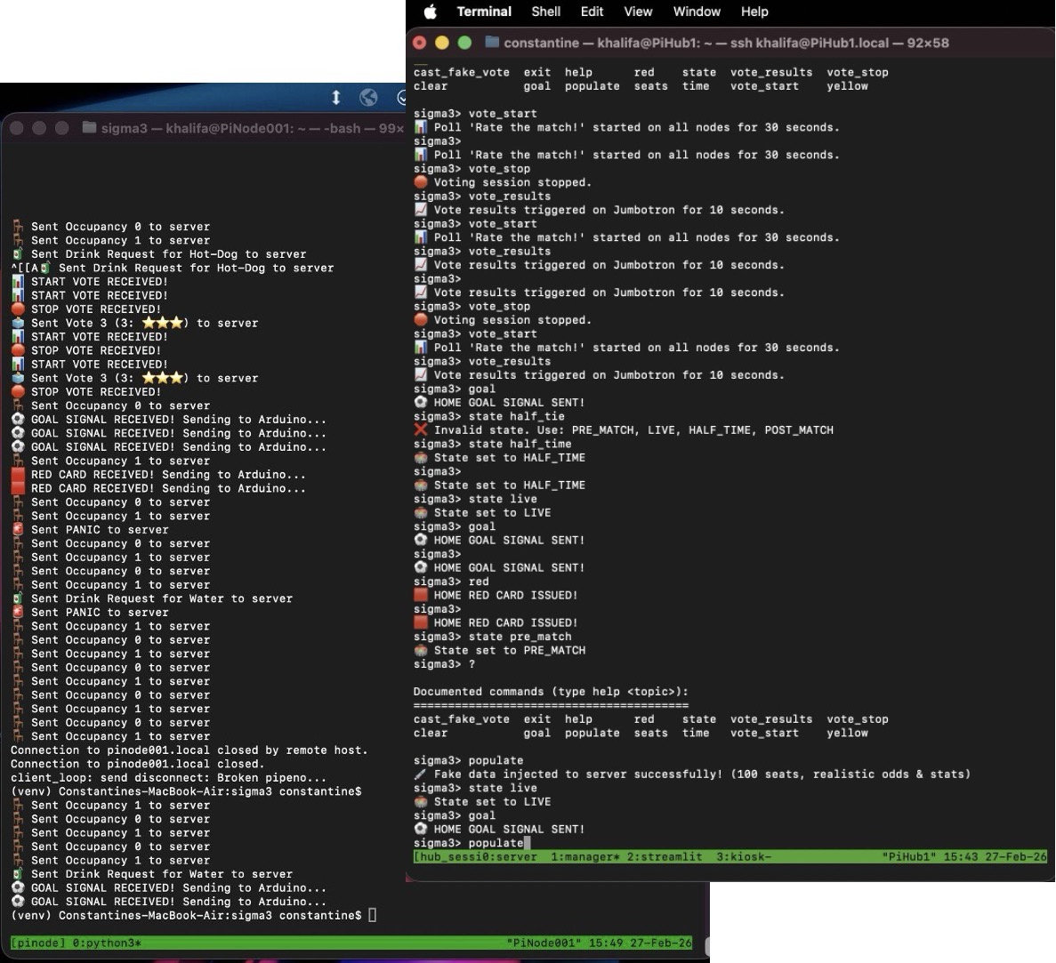 Game Manager Command Line API